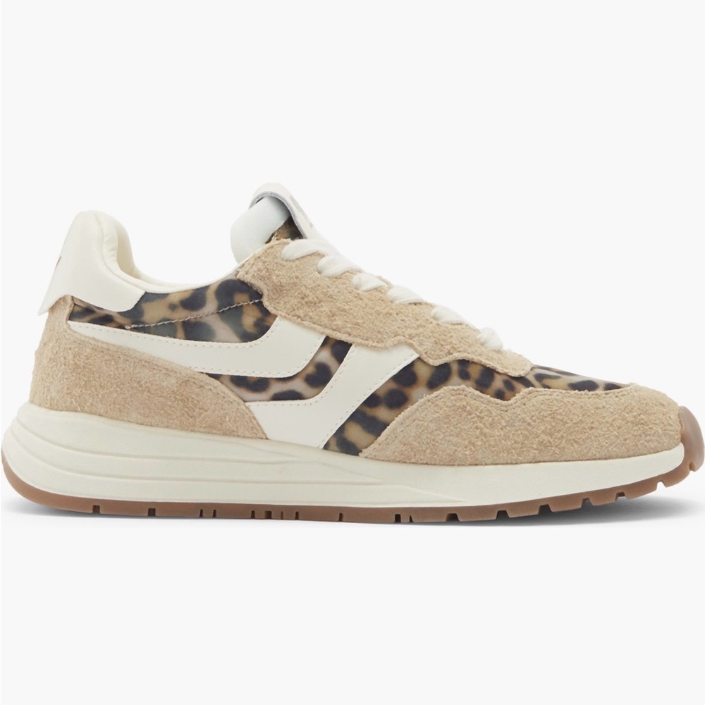 Steve Madden Women's Tan and Cream Leopard Sneakers - Picture 4 of 7